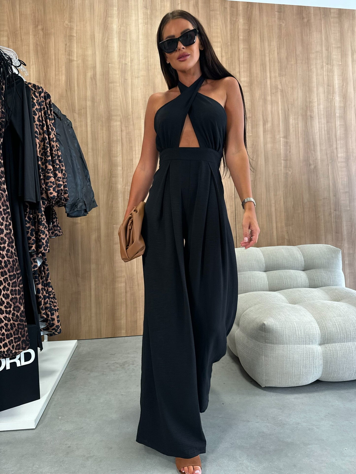 Flattering Halter Jumpsuit