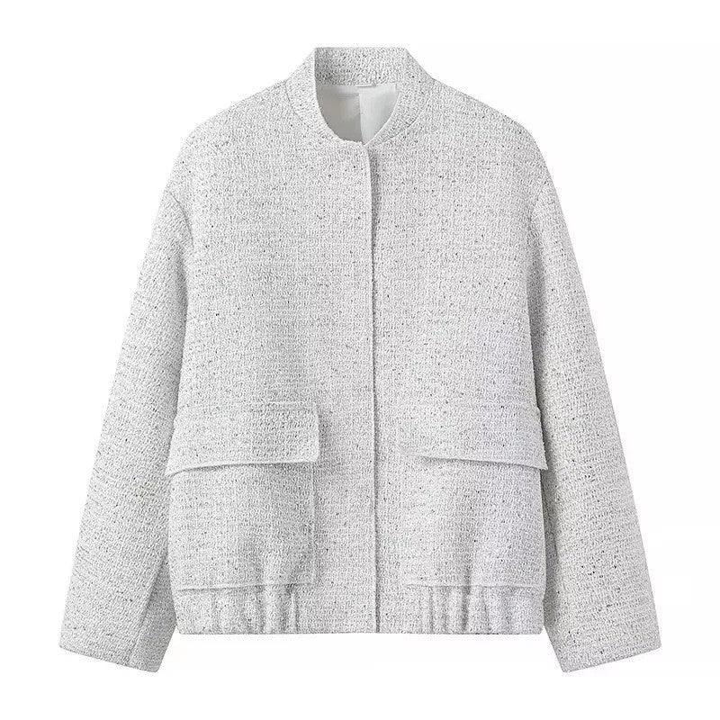 Sequin Cropped Jacket