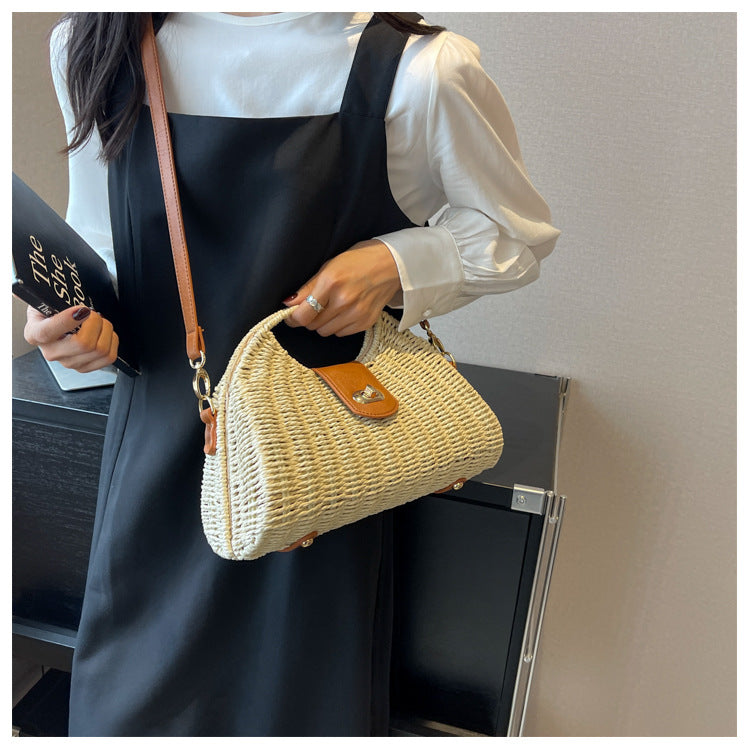 Beach Vacation Handwoven Tote & Crossbody Bag