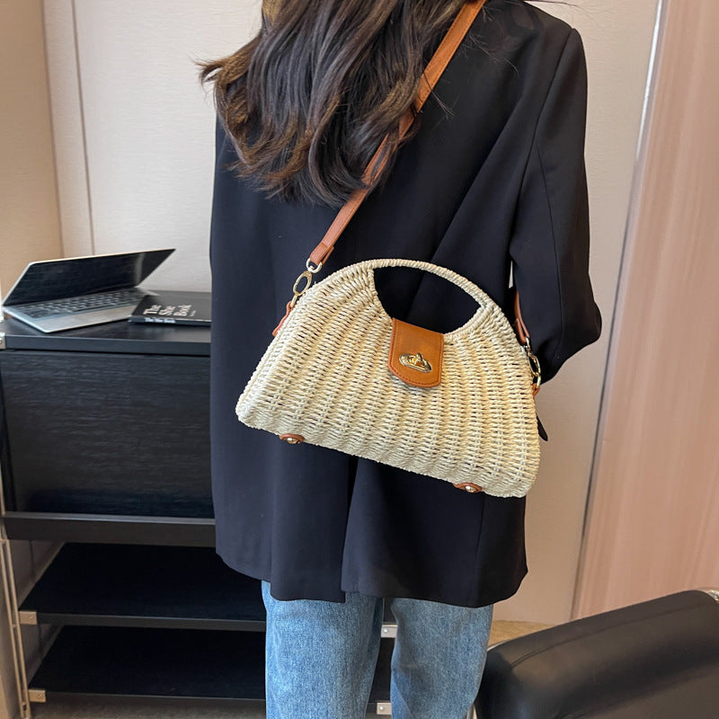 Beach Vacation Handwoven Tote & Crossbody Bag
