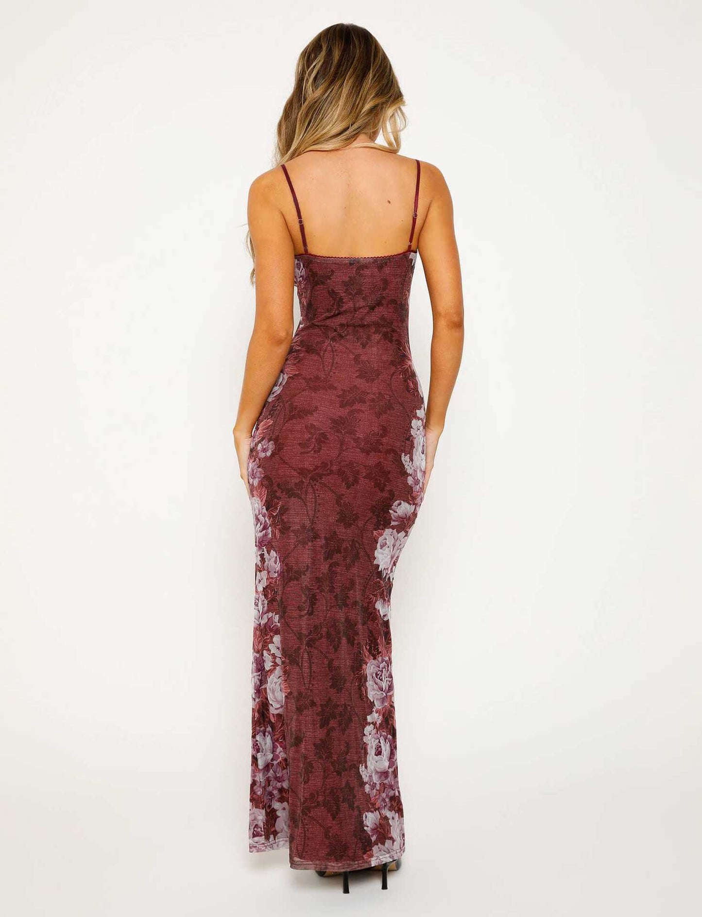 Chic Printed Sling Dress