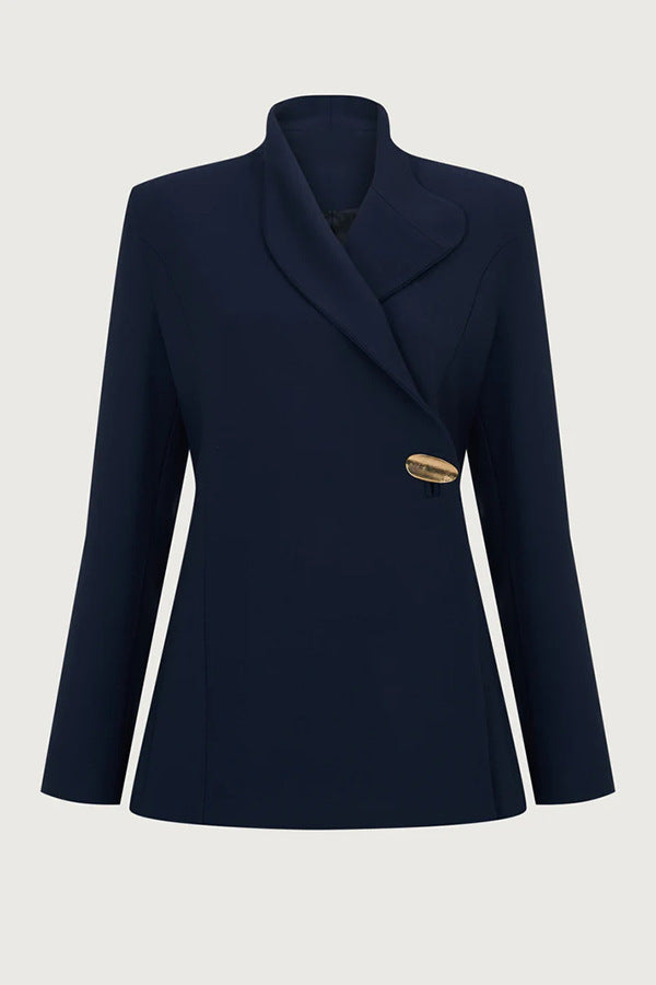 Women’s Chic Blazer Two-Piece Set – Elegant Office & Casual Suit