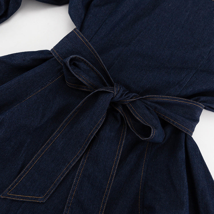 Elegant Denim Dress