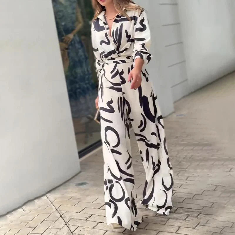 Printed Casual Suit