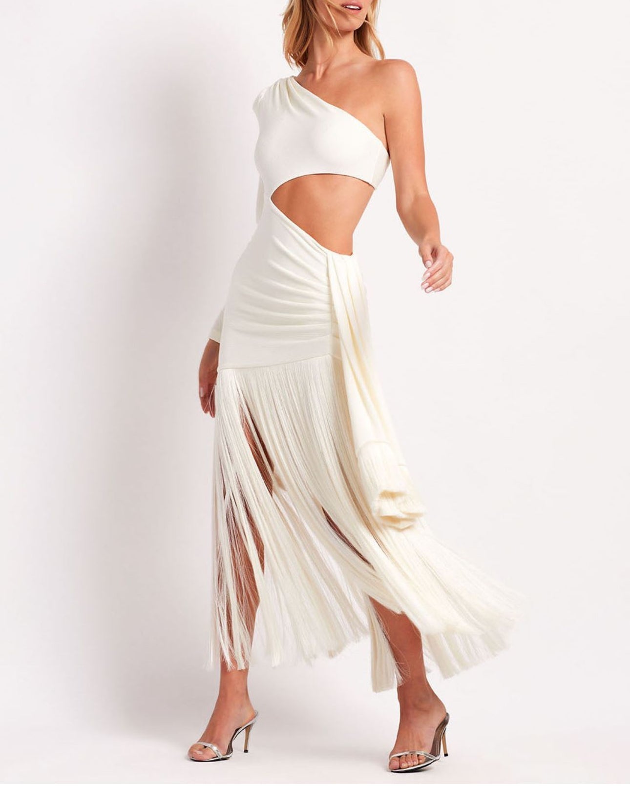 Glam Fringe Flow Dress