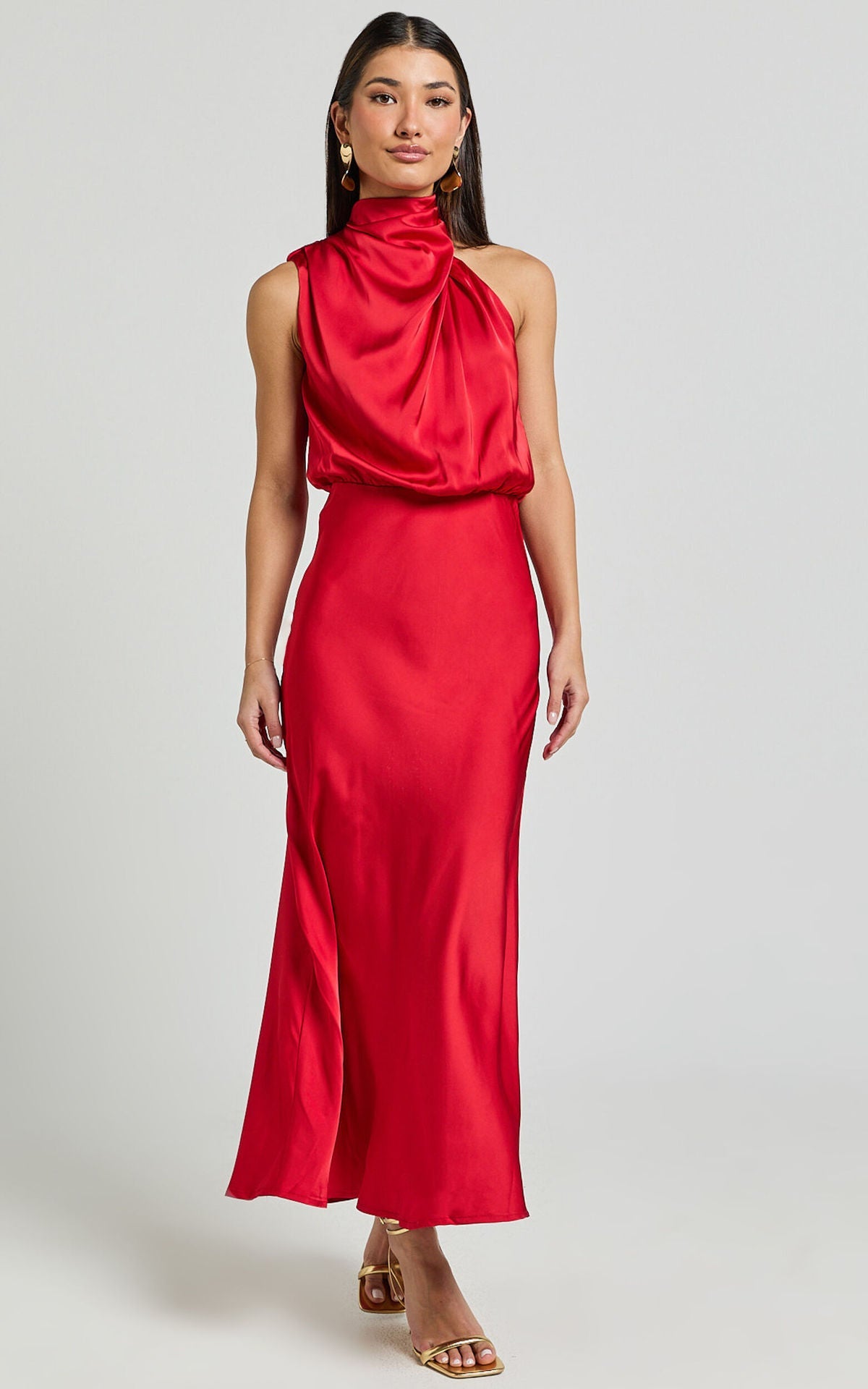 Glamourous Satin Dream Dress