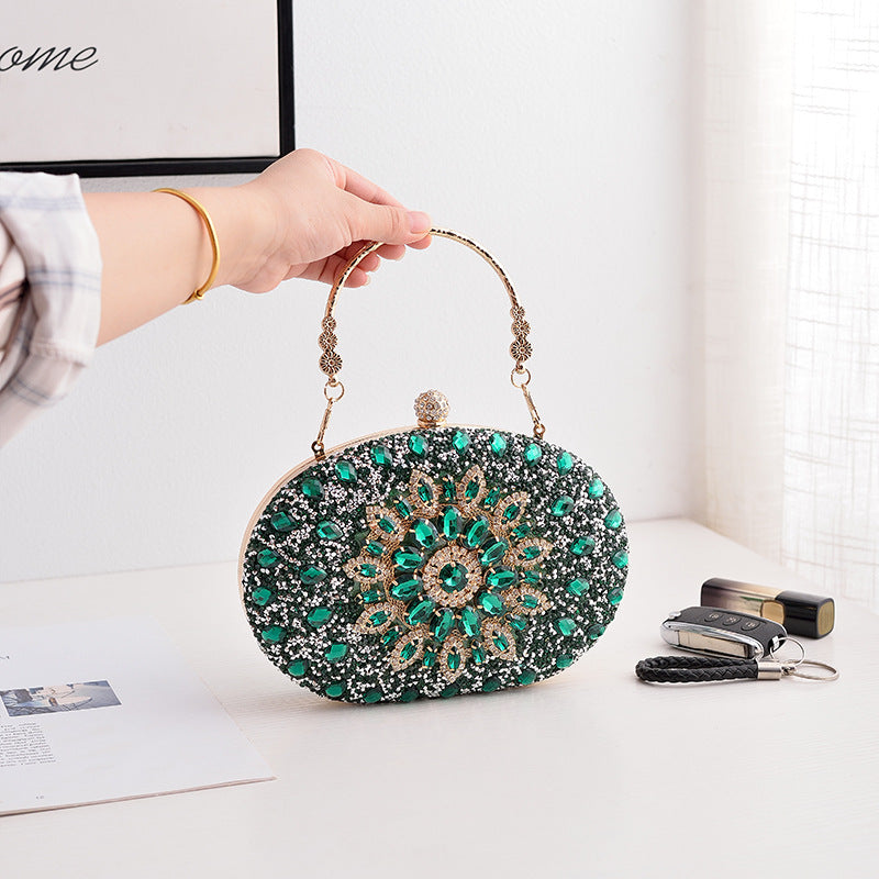 Glitter Clutch Evening Bag