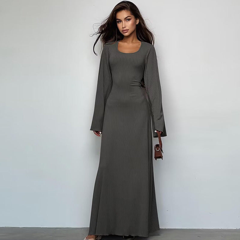 Knit Long Sleeve Dress