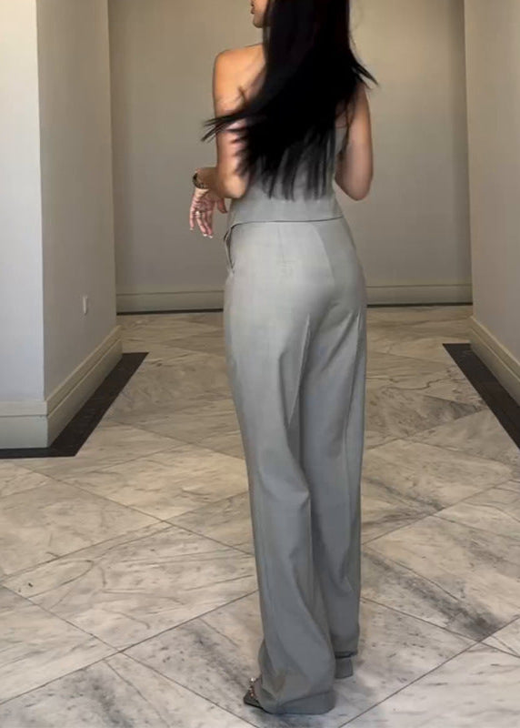 Sleek Style Vest & Pants Combo