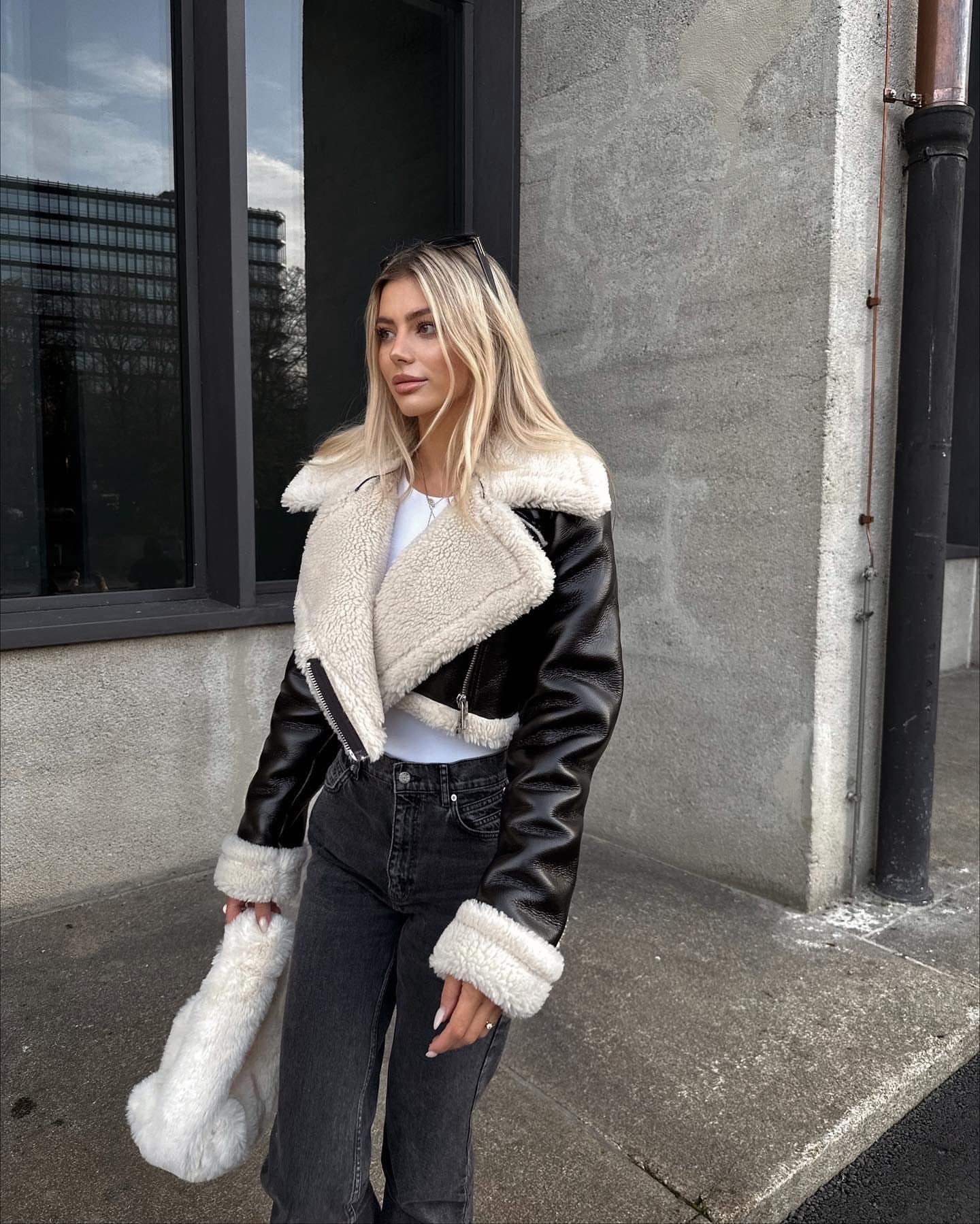 Short Lamb's Wool Jacket