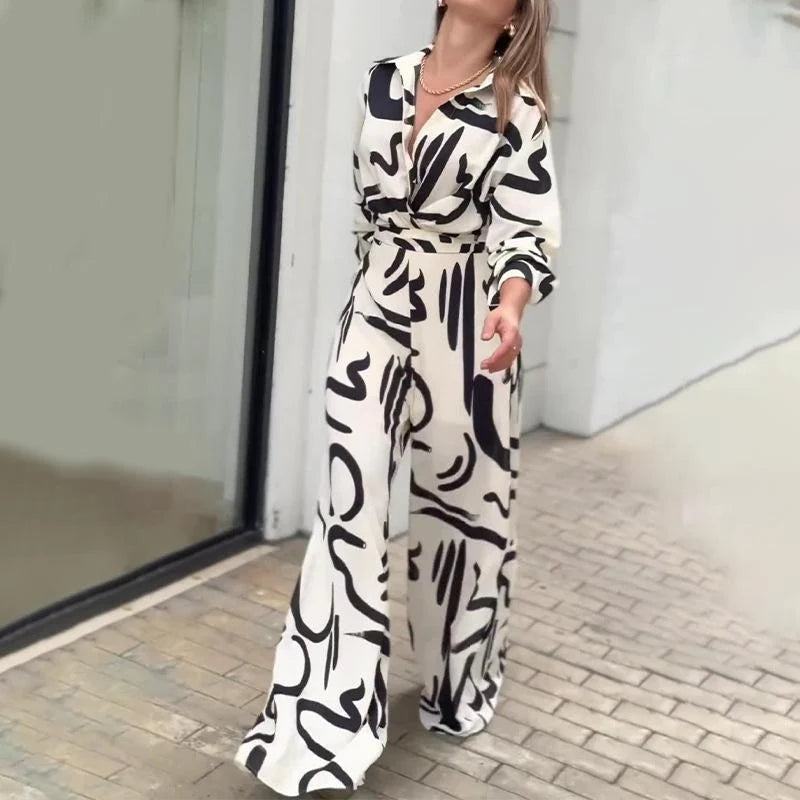 Printed Casual Suit