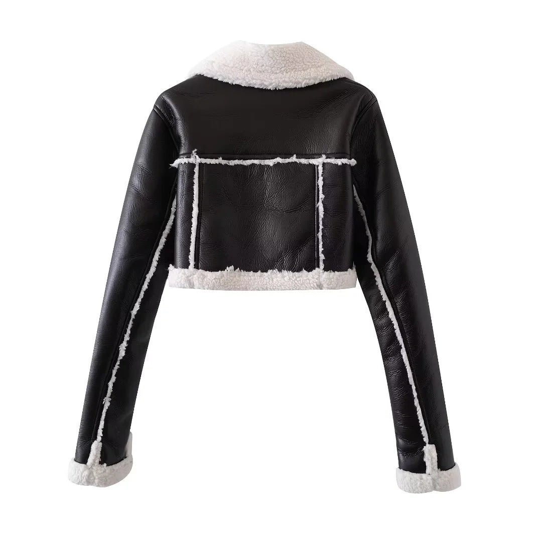Short Lamb's Wool Jacket