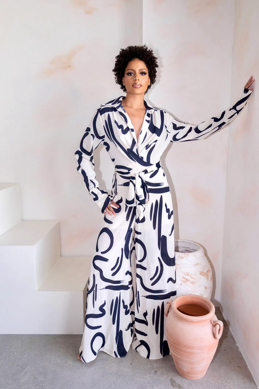 Printed Casual Suit