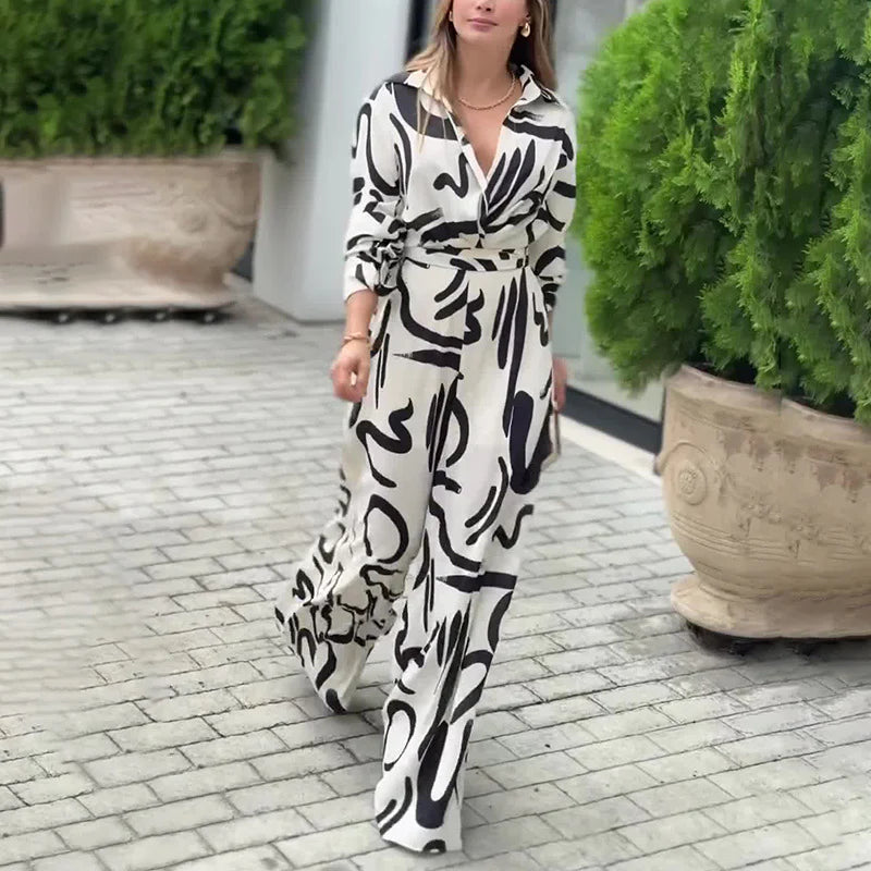 Printed Casual Suit