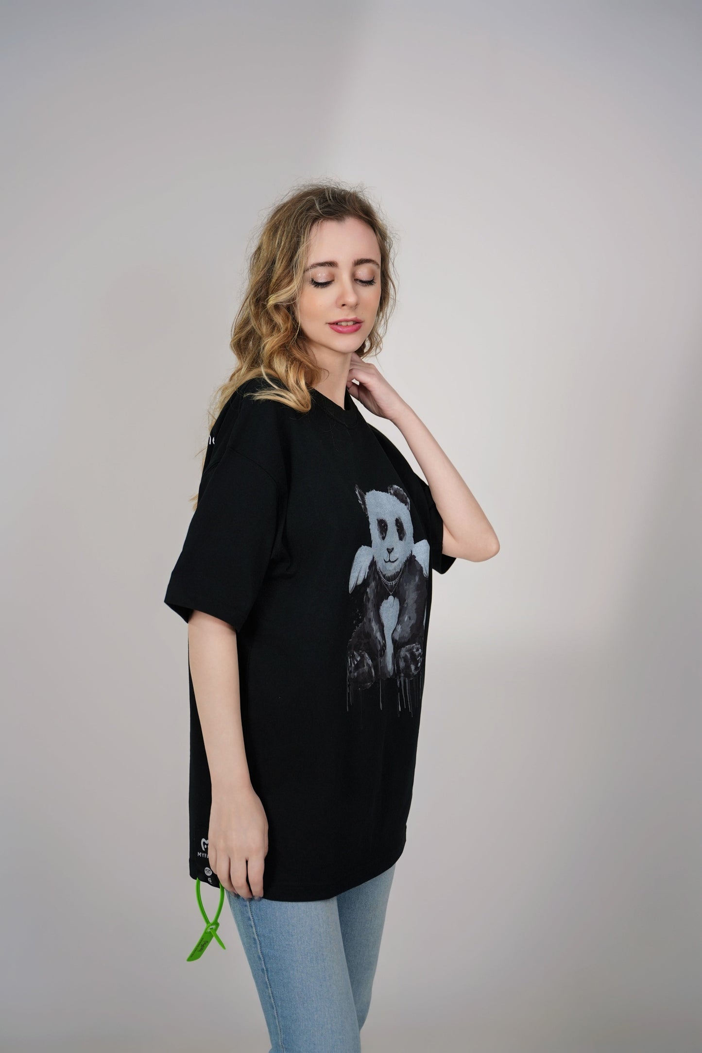 Panda Pattern Cotton Tee