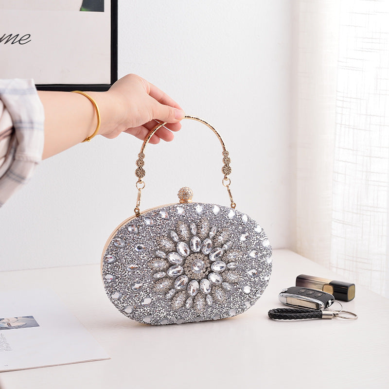 Glitter Clutch Evening Bag