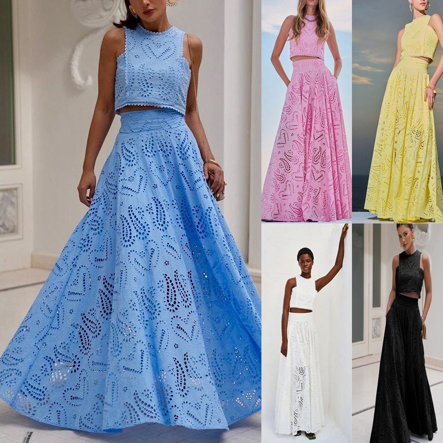 Elegant Pocket Maxi Dress