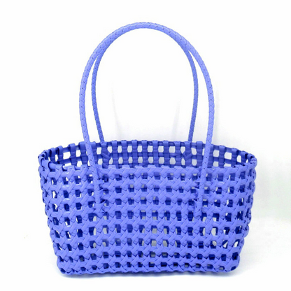 Skeleton Mesh Plastic Woven Bag
