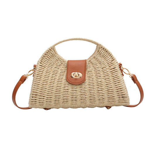 Beach Vacation Handwoven Tote & Crossbody Bag