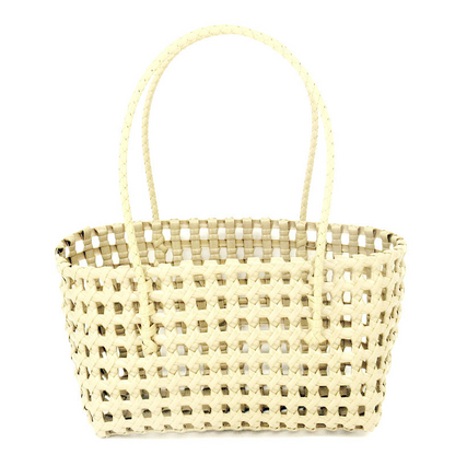 Skeleton Mesh Plastic Woven Bag