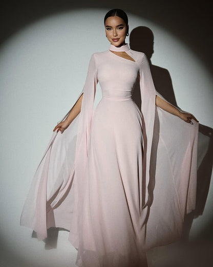 Flowy Long Sleeve Dress