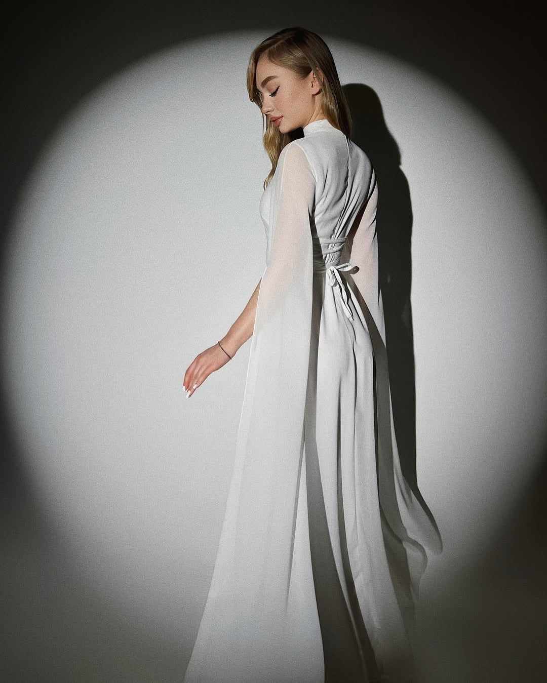 Flowy Long Sleeve Dress