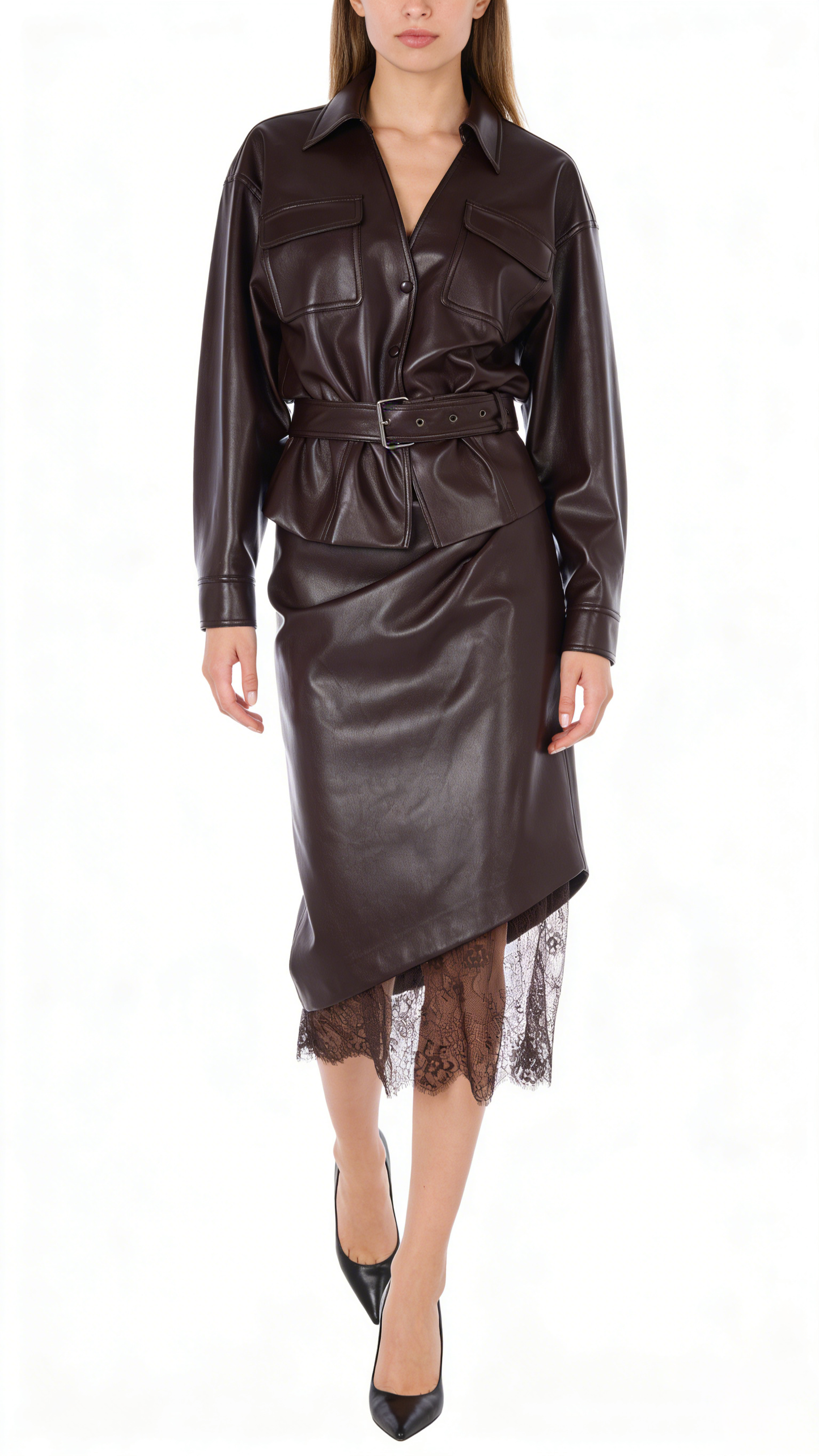 Vintage Jacket and Lace Skirt