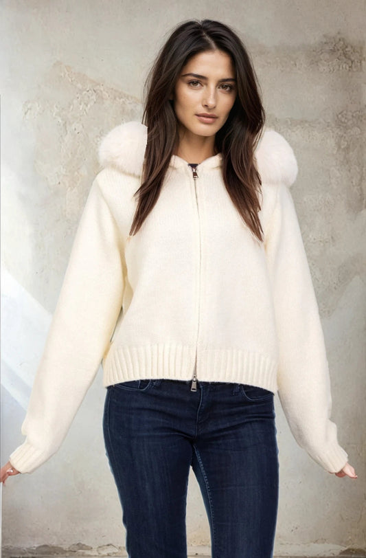 Cozy Chic Fur Jacket