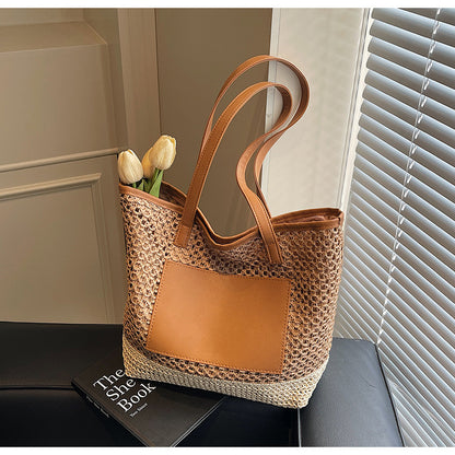 Hollow Casual Large-Capacity Tote Bag