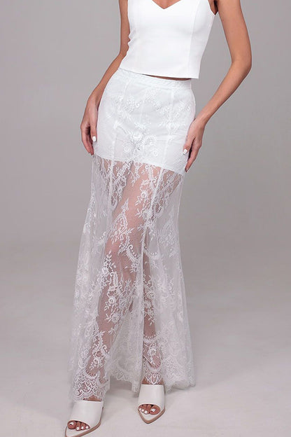 Elegant Lace Patchwork Blazer Dress Set