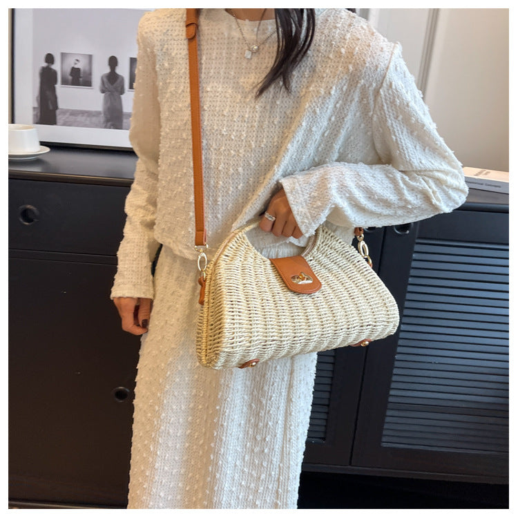 Beach Vacation Handwoven Tote & Crossbody Bag