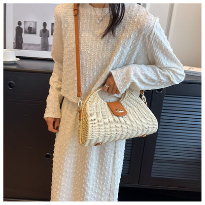 Beach Vacation Handwoven Tote & Crossbody Bag