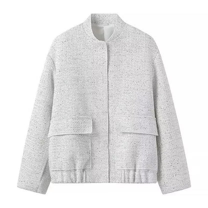 Sequin Cropped Jacket