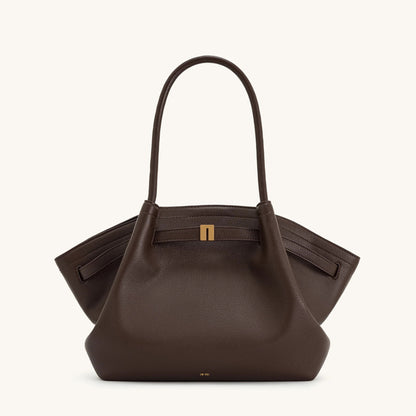 Soft Leather Dumpling Tote Bag