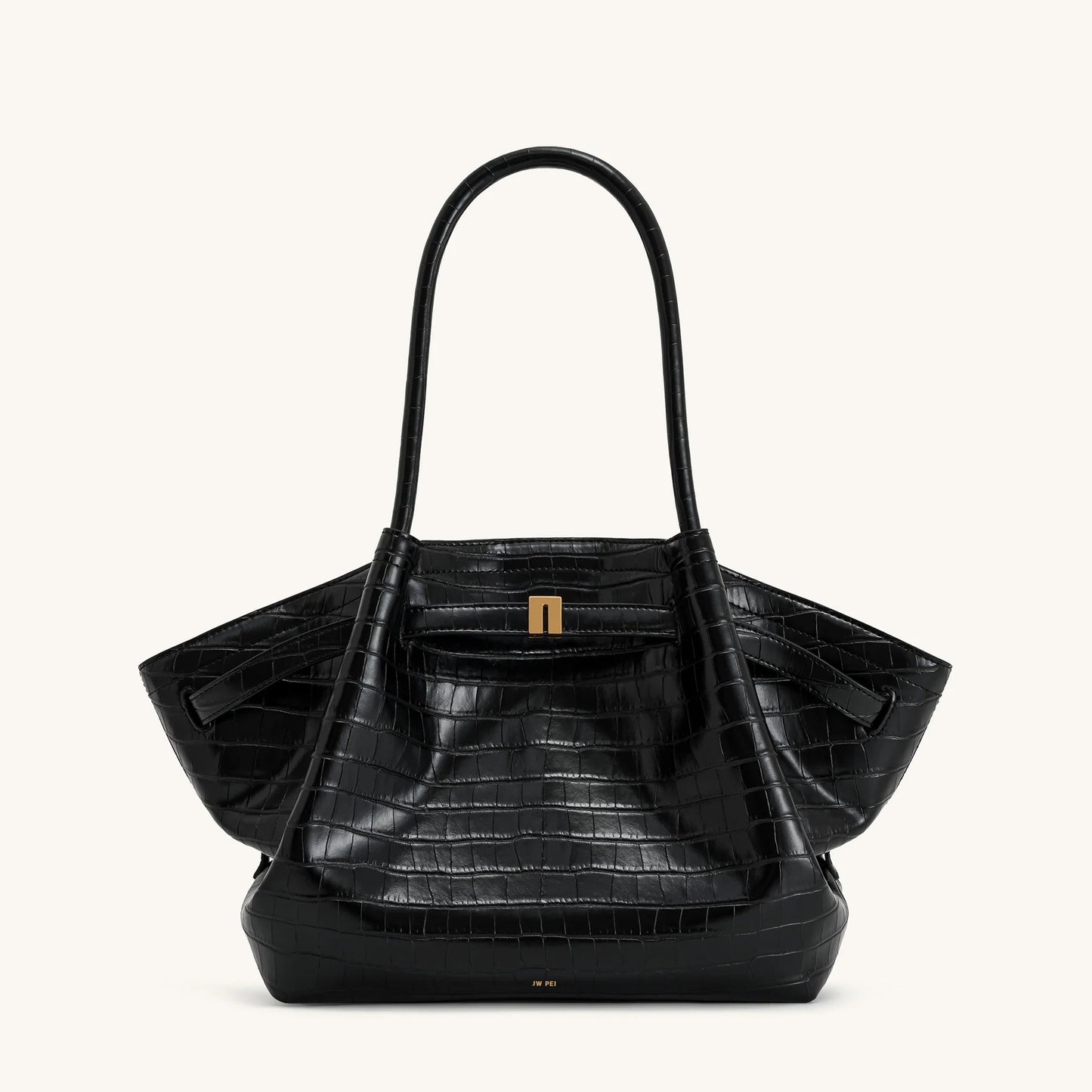 Soft Leather Dumpling Tote Bag