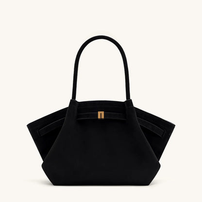 Soft Leather Dumpling Tote Bag