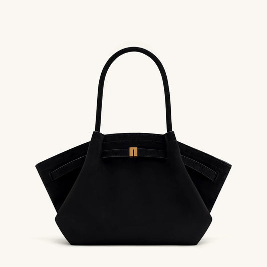 Soft Leather Dumpling Tote Bag