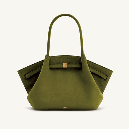 Soft Leather Dumpling Tote Bag