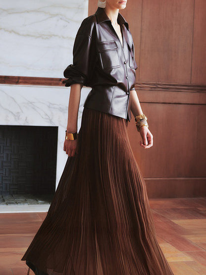 Vintage Jacket and Lace Skirt