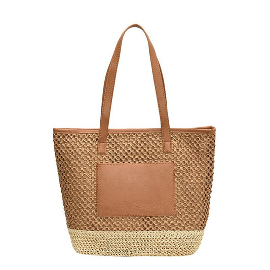 Hollow Casual Large-Capacity Tote Bag