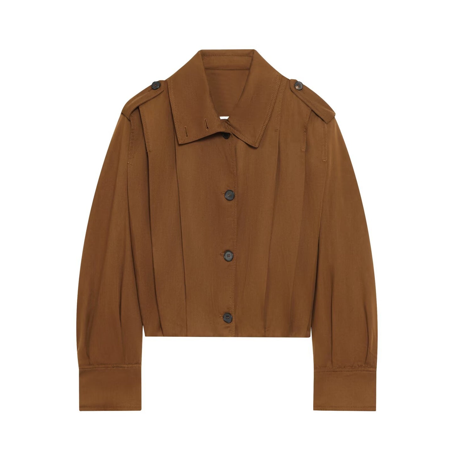 Cropped Trench Jacket