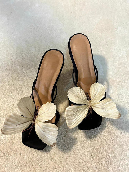 3D Butterfly Sandal Flip Flops