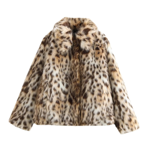 Wild Style Cozy Leopard Jacket