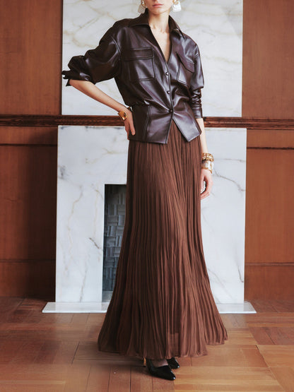 Vintage Jacket and Lace Skirt