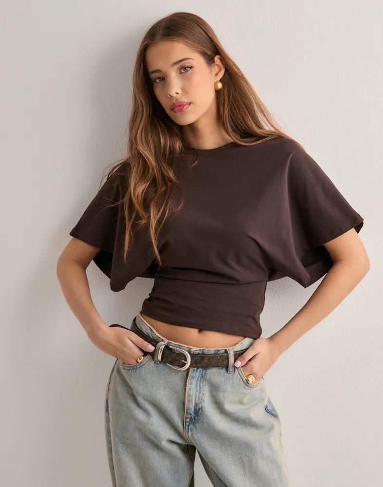 Chic Batwing Sleeve Blouse