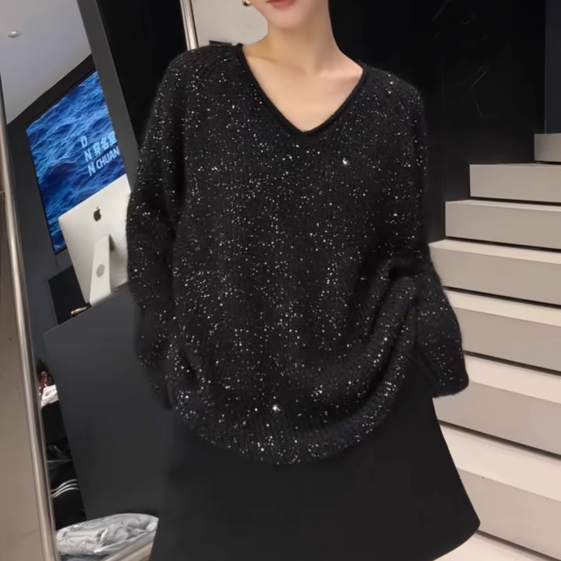 Sparkle Pullover Sweater