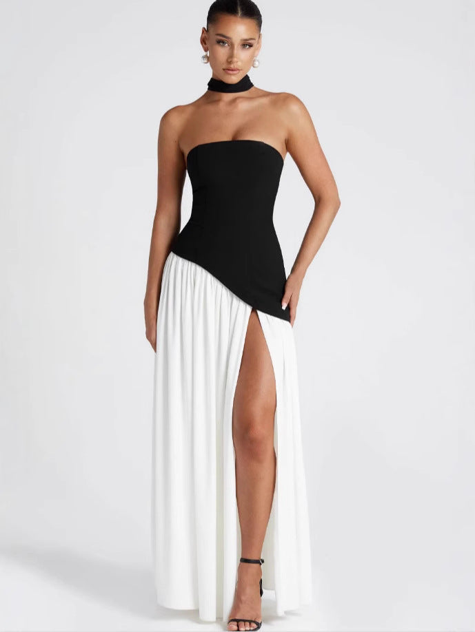Chic Slit Maxi Dress
