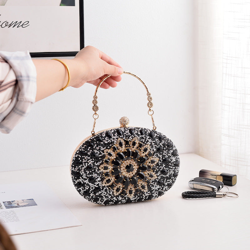 Glitter Clutch Evening Bag