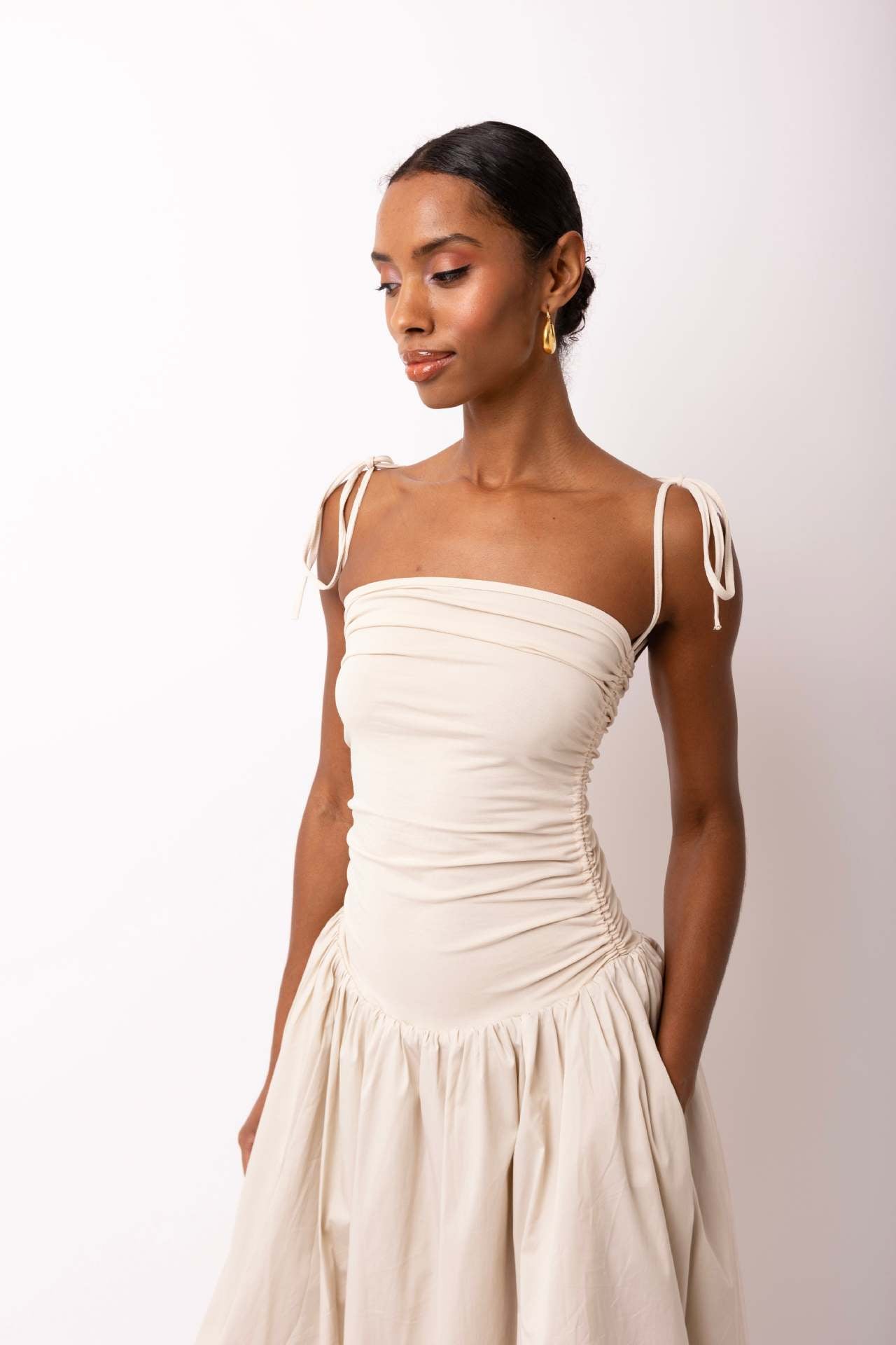 Pod Halter Dress