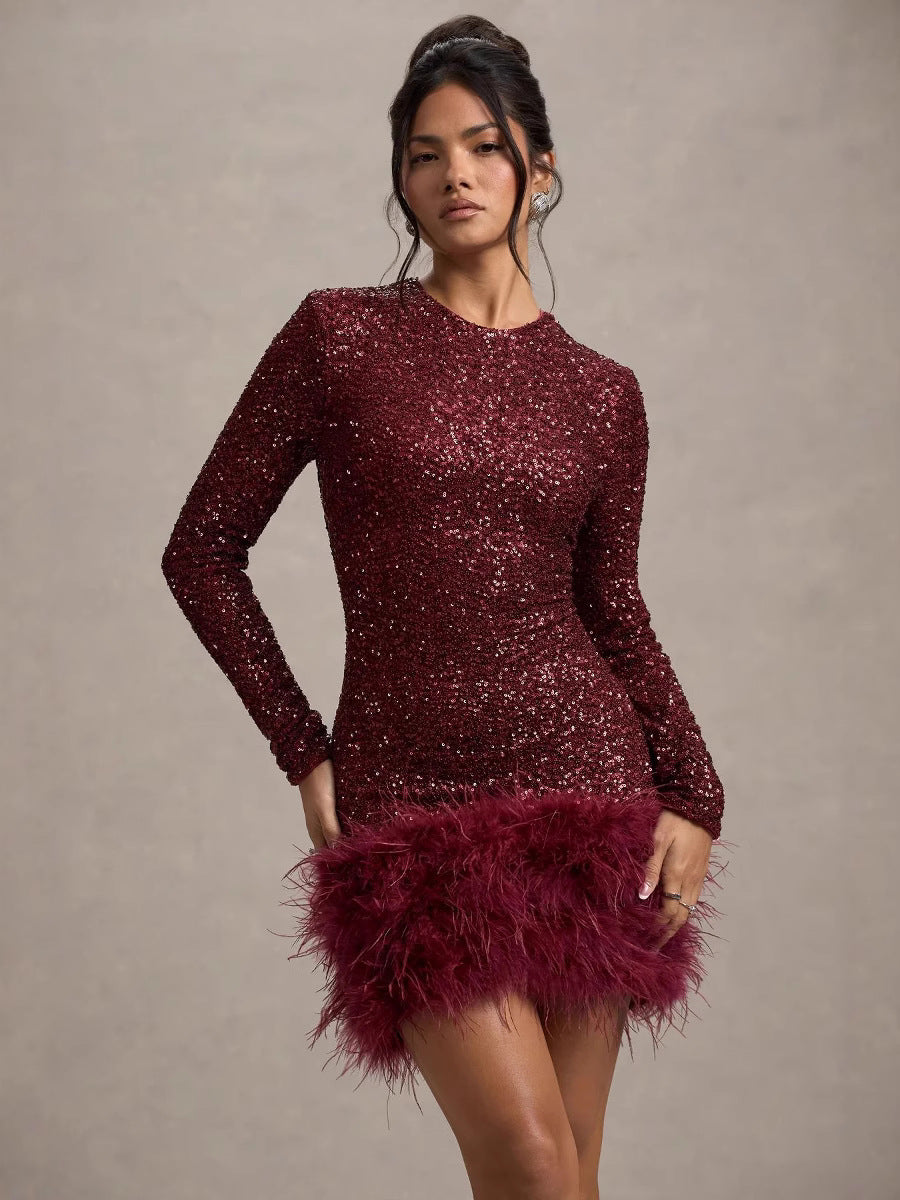 Dazzling Sequin Glamour Dress